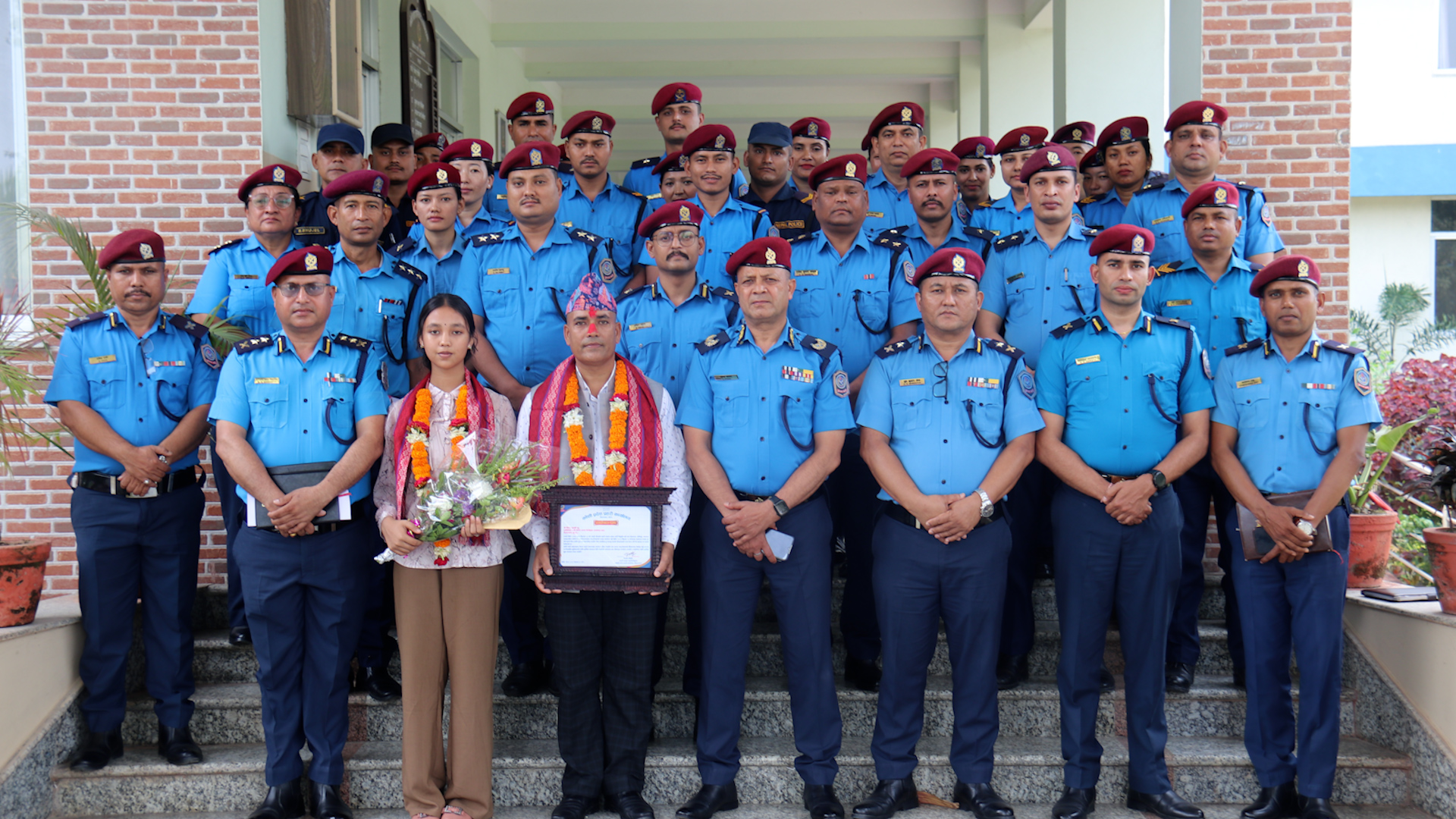 अवकास प्राप्‍त प्रहरी वरिष्ठ नायव निरीक्षकको विदाई