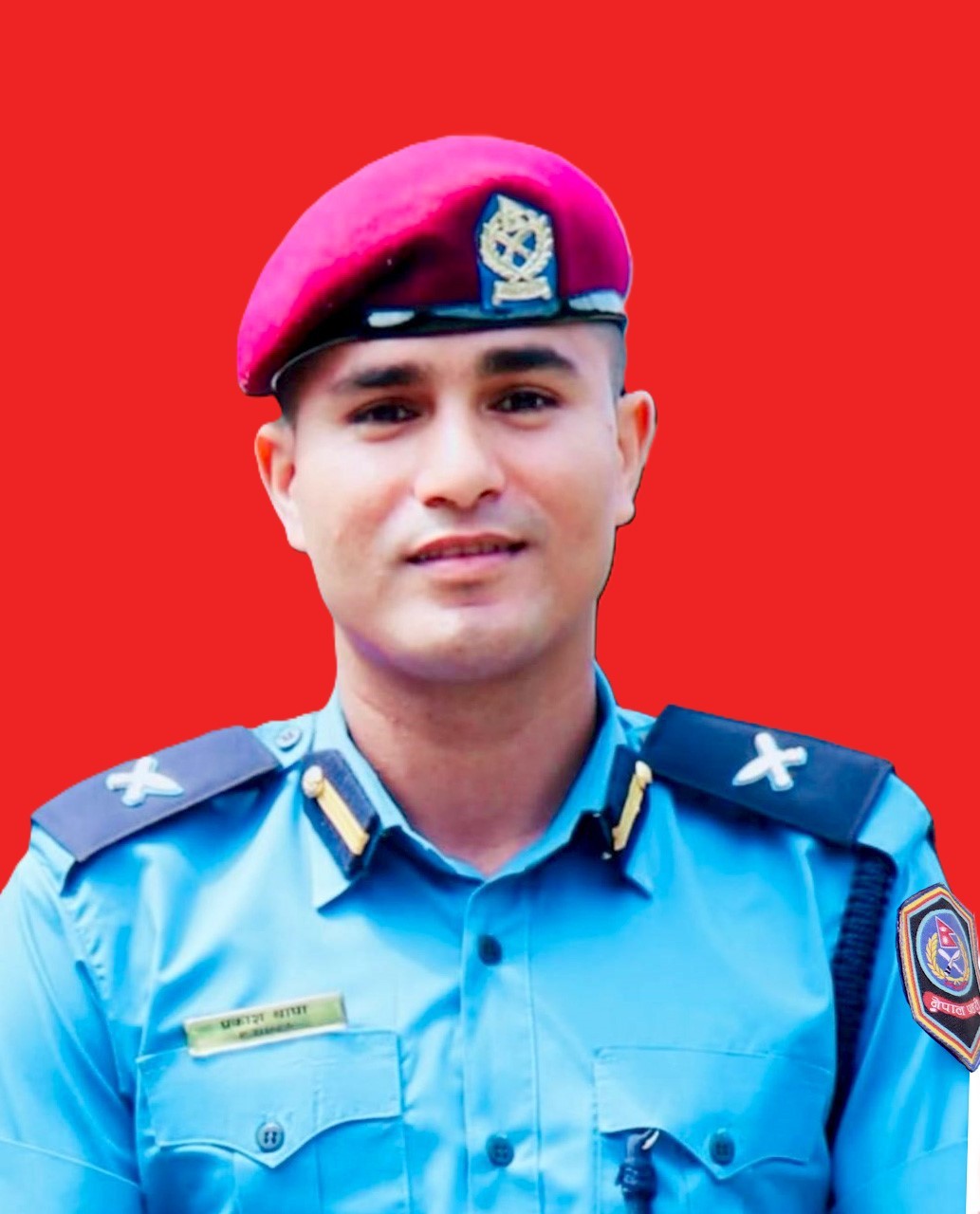 प्रहरी निरीक्षक प्रकाश थापा पुस महिनाको सर्वोत्कृष्ठ प्रहरी घोषित